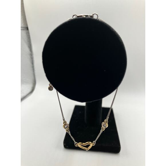 Vintage Avon Heart Rhinestone 12" Bracelet! - Picture 8 of 9